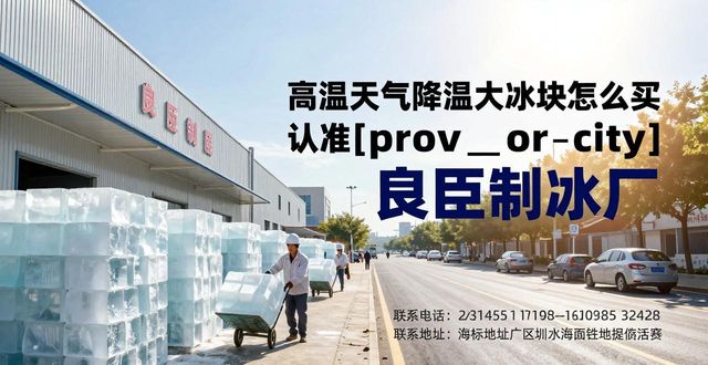 高温天气降温大冰块怎么买 认准泉州良臣制冰厂