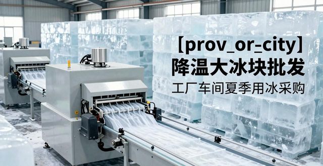 泉州降温大冰块批发 工厂车间夏季用冰采购