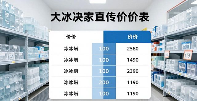 大冰块批发厂家怎么选？泉州直供渠道靠谱吗