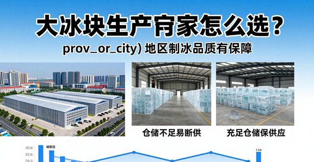 大冰块生产厂家怎么选？泉州地区制冰品质有保障