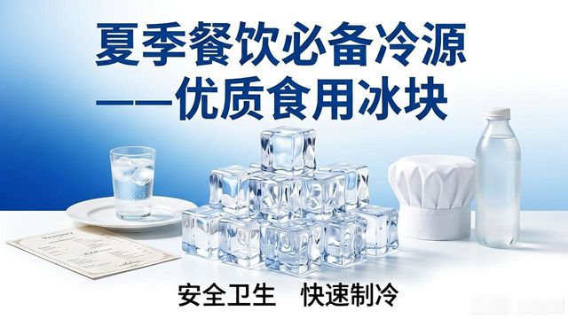 餐饮食用冰块供应商选择_食用冰块与普通冰块区别_泉州食用冰块销售